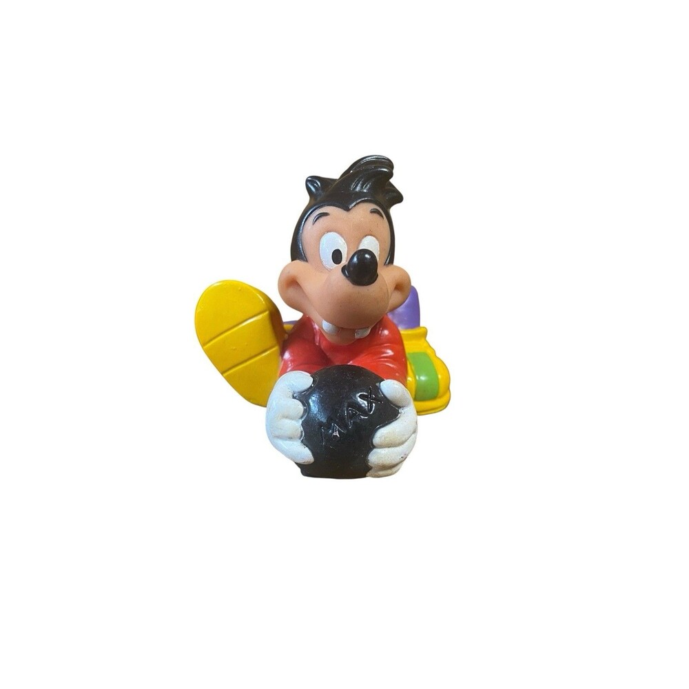 1992 Burger King Kids Club Meal Toy Max Bowling Goof Troop Bowlers Pull Back BK